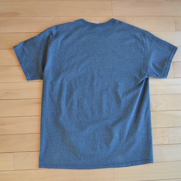 Gildan Notorious CAT Biggie Tribute Tee T-Shirt Size Large Gray - Picture 5 of 5